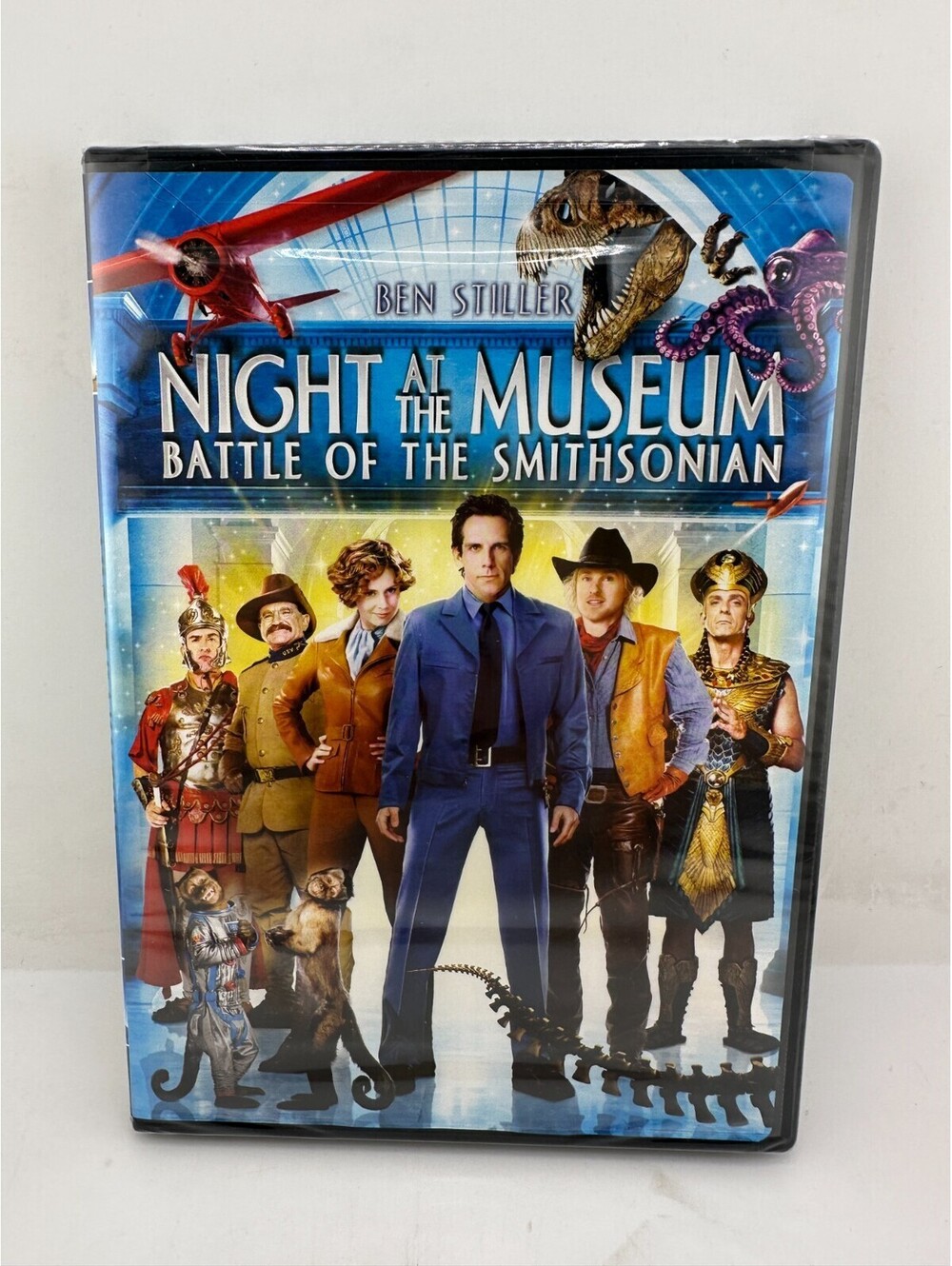 Night at the Museum Battle of the Smithsonian DVD Ben Stiller Sealed New